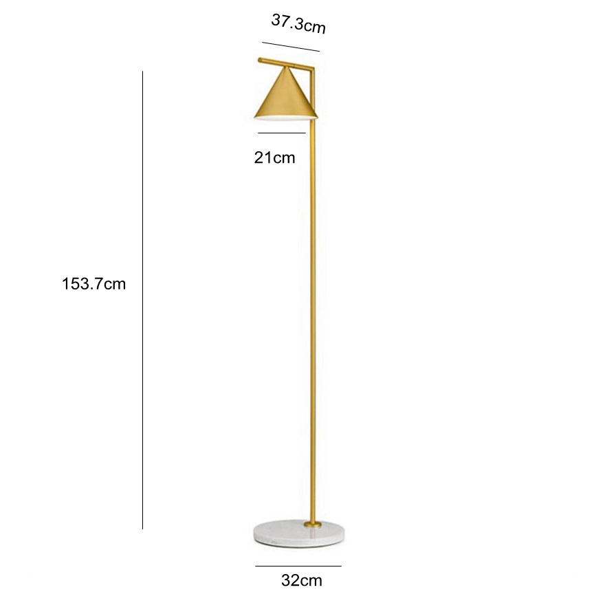 Minimalist Art Floor Lamp Adjustable Lamp Head Nordic Modern Eye-Protective E27 Metal Standing Foot Lamp (WH-MFL-13)