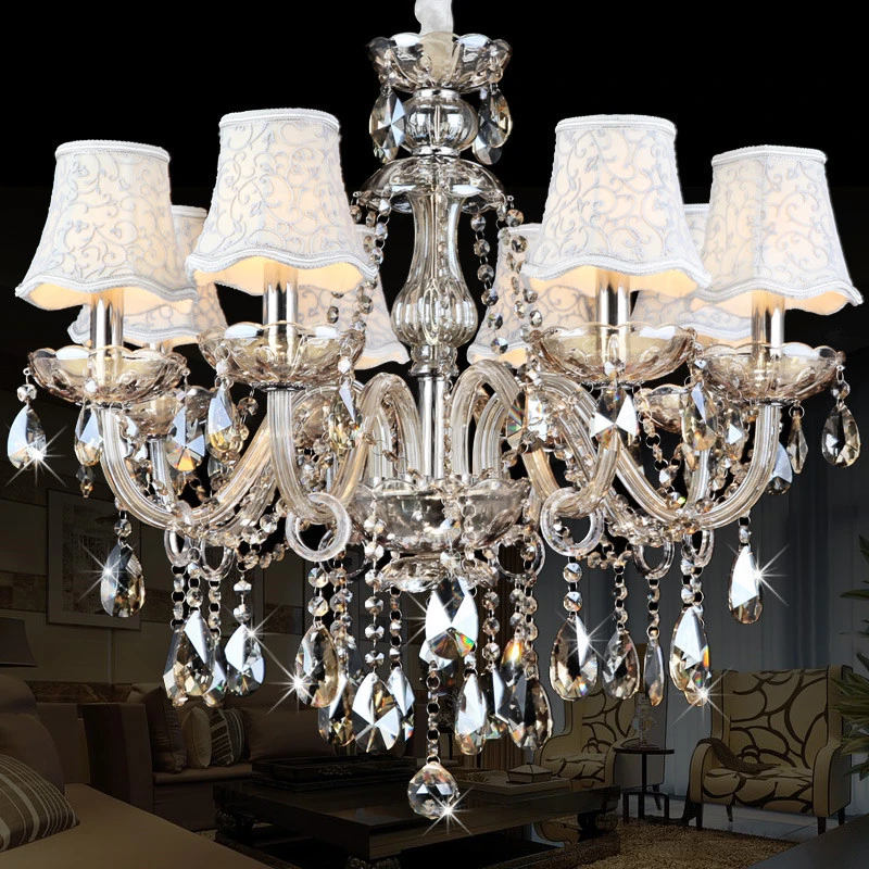 Crystal Light Fixtures Chandeliers for Dining Room Kitchen Foyer Hotel Lighting (WH-CY-31)