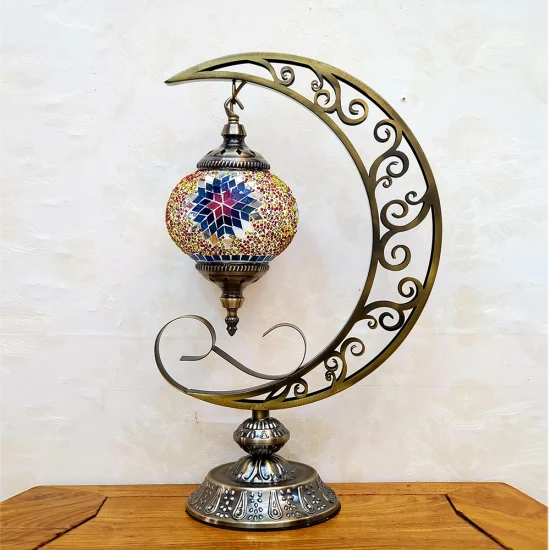 Moya новый дизайн декоративное стекло ручной работы светодиодная настольная лампа в турецком стиле