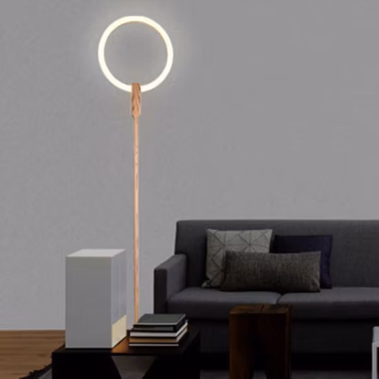 Светодиодные торшеры для гостиной, скандинавское освещение, прикроватное освещение, домашнее деко, торшеры для спальни (WH